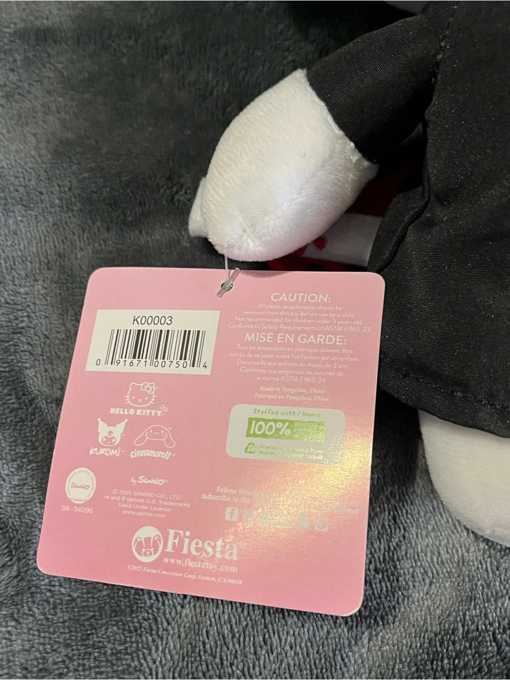 NWT Hello Kitty Graduate Plush Sanrio
